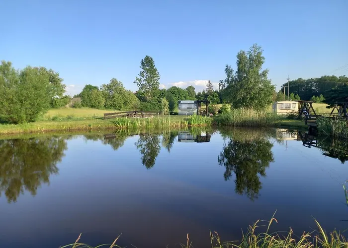 Domki i pokoje nad stawem koło Mrągowa Mrągowo